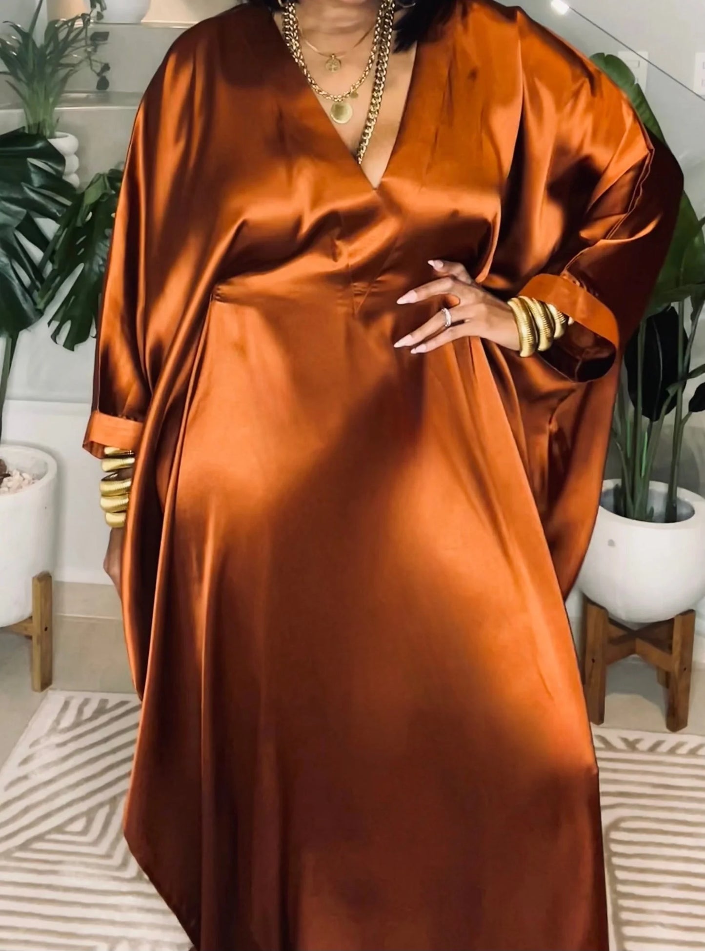 Elysia Silk Flow Dress